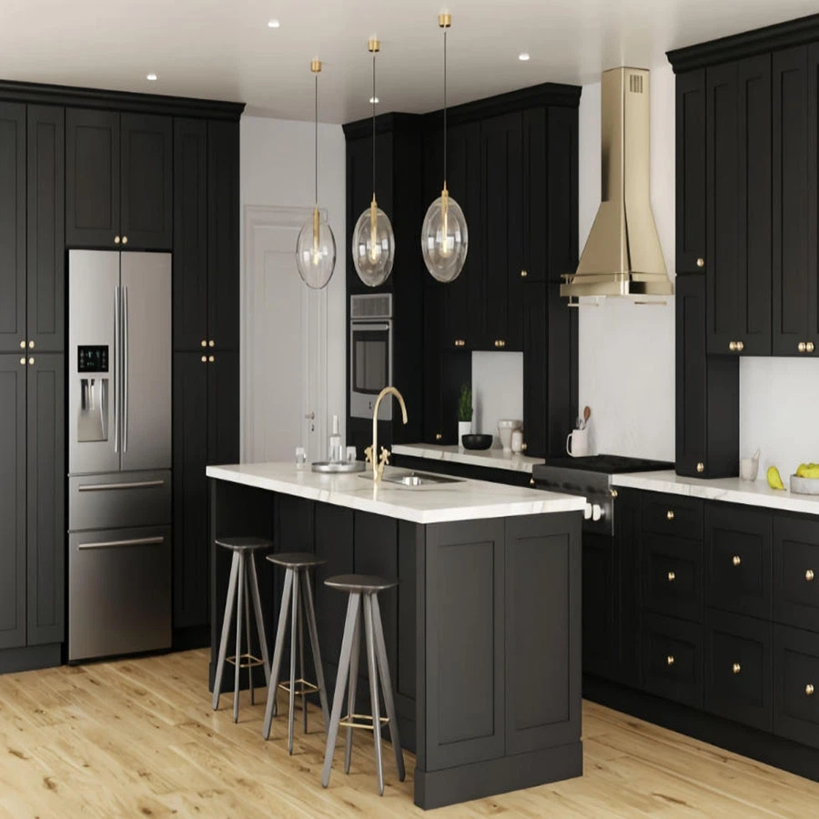 black rta kitchen cabinets-02 black rta kitchen cabinets-02